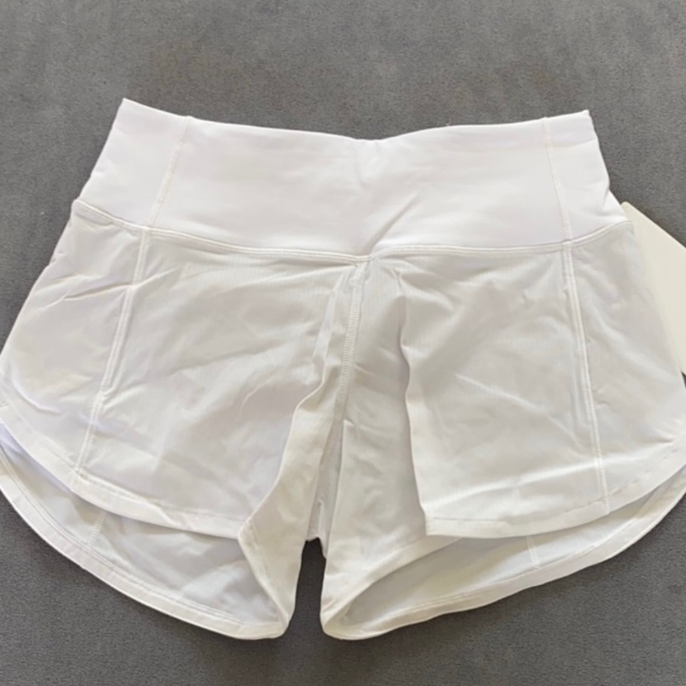 Lululemon Speed Up MR 4” Short Lined NWOT